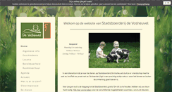 Desktop Screenshot of devosheuvel.nl